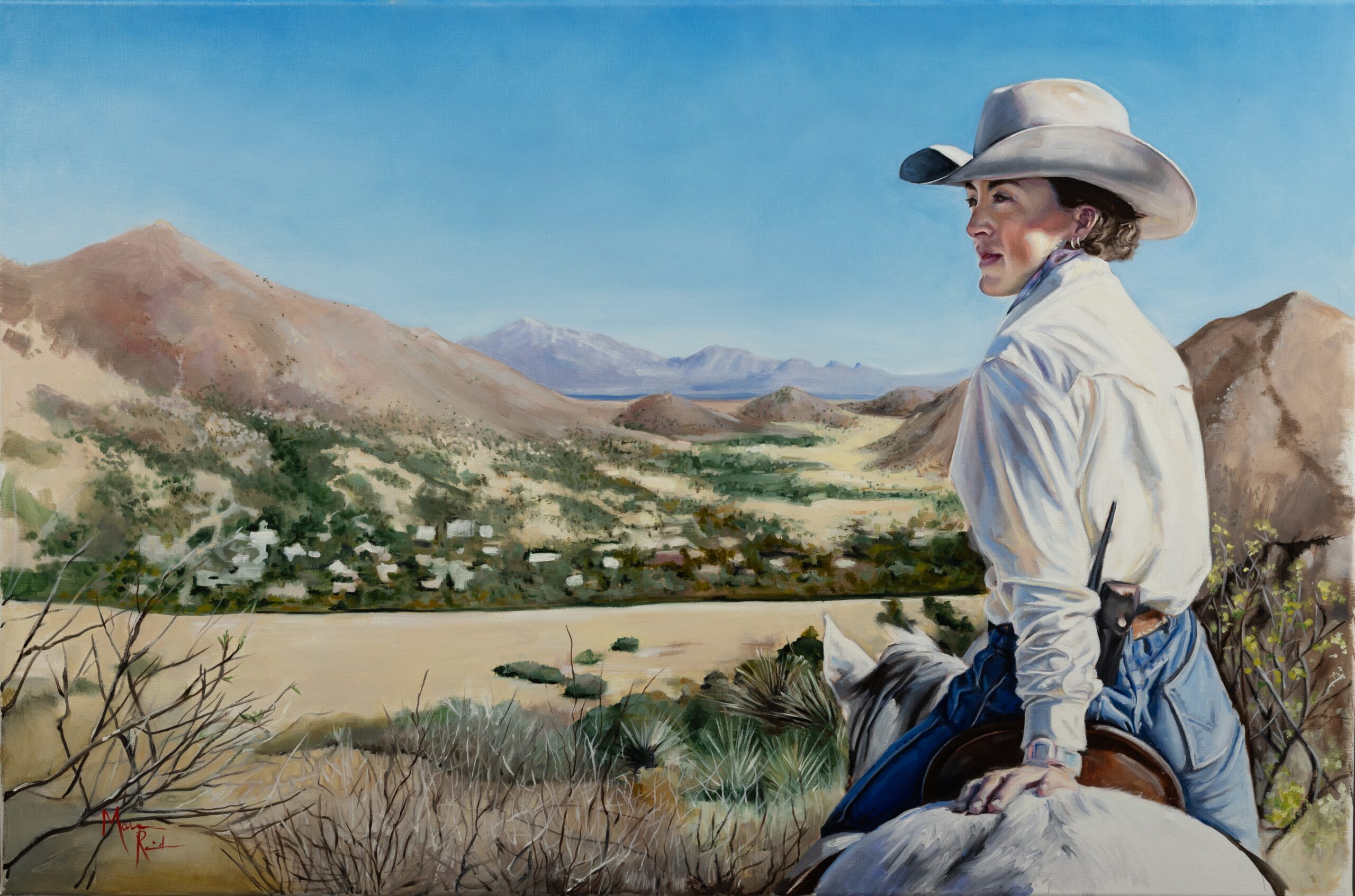 Cowgirl Landscape