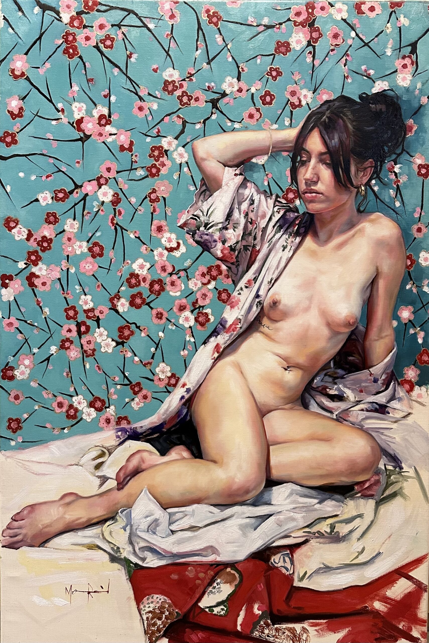 Floral Nude